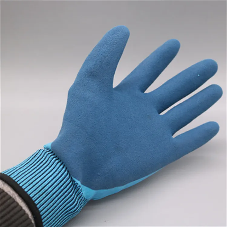 safety leather gloves in ua Machinery industry factory floor Frosted double waterproof Not a one-off