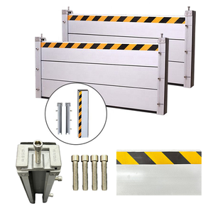 Barreras automáticas de protección contra inundaciones para uso en paredes de casas, barrera de control de inundaciones de agua, barrera de inundación para garaje - Product Image 1