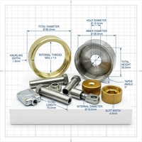 Centre d'usinage CNC, pièces métalliques de précision sur mesure, fraisage, brochage, tournage, acier inoxydable, aluminium, OEM, livraison rapide