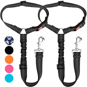 Vente en gros d'usine : Sangle de sécurité robuste et durable en nylon, rétractable et réglable, pour chien, animal de compagnie, véhicule, voiture, laisse de siège - Product Image 1