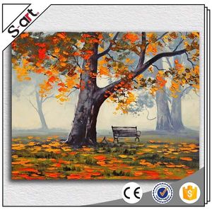 Pinturas acrílicas pintadas a mano de <span class=keywords><strong>girasoles</strong></span>, decoración artística de pared <span class=keywords><strong>para</strong></span> sala de estar moderna, hogar - Product Image 4