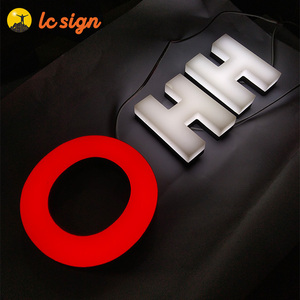 Acrylic LED đầy đủ ánh sáng 3D LED Light signage gõ LED chữ cái kênh cho dấu hiệu kinh doanh - Product Image 2