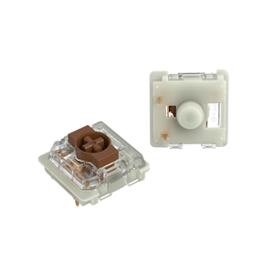 مفتاح لوحة مفاتيح ميكانيكية GATERON KS-33 ثلاثي الأطراف (أزرق، أحمر، بني، فضي) قابل للتخصيص والتبديل السريع، منخفض الارتفاع 2.0 - Product Image 3