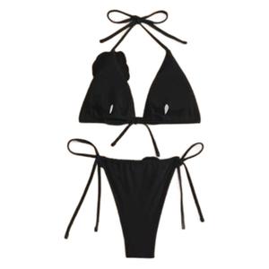 Nuevo bikini transfronterizo de estilo europeo y americano, estampado multicolor, sexy, de dos piezas, para la playa. - Product Image 5