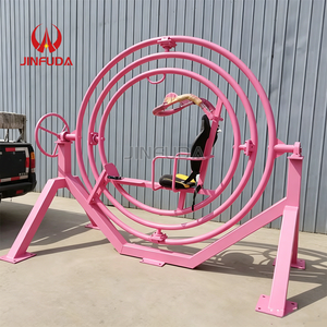 Manège portable sans moteur pour parc d'attractions, type gyroscope humain extérieur, Spaceball, anneau spatial tridimensionnel - Product Image 1