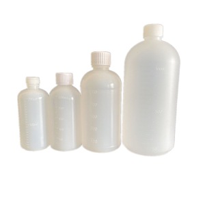 Bouteilles de laboratoire Mingxu 50/100 ml, flacons de réactifs en plastique avec bouchons gradués pour emballage général - Product Image 5