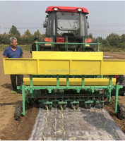 Machine à planter des légumes montée sur tracteur, transplanteur de semis de brocoli, de tomates et d'oignons, en vente