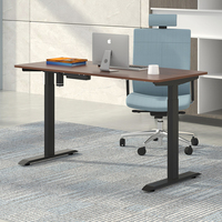 Vente directe d'usine chinoise, moteur unique pratique, bureau de mouvement ergonomique, électrique et économique, hauteur réglable