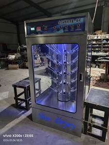 เครื่องซักรองเท้าอัตโนมัติ 25 คู่ พร้อมระบบอบแห้งแบบหมุนอัตโนมัติ วัสดุสแตนเลส ความจุสูง สำหรับร้านซักรองเท้าและทำความสะอาด - Product Image 5