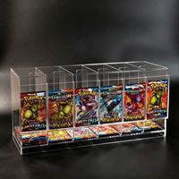 Étui de présentation personnalisé en acrylique pour les magasins de cartes