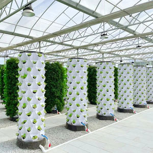 Jardin hydroponique d'intérieur commercial aéroponique verticale pratique tour d'eau agricole noyau de pompe à chaleur pour la culture hydroponique d'irrigation - Product Image 5