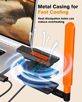 Émetteur sans fil en métal, 4 récepteurs, décodage 4K, sortie Full HD 1080P, prolongateur 5.8G, Plug&Play, vidéo/audio à faible latence