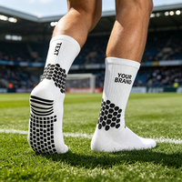 Fabricant de chaussettes antidérapantes personnalisées, chaussettes de sport de haute qualité pour le football, chaussettes antidérapantes unisexes pour la gym, chaussettes de football antidérapantes, chaussettes de football antidérapantes