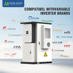 Système de stockage d'énergie industriel 50kW 70kW 100kW 215kWh 241kWh 273kWh Solution de batterie industrielle JApower avec <span class=keywords><strong>onduleur</strong></span> hybride Deye - Product Image 6