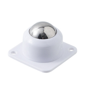 Universal Adhesive Casters With Ball Bearing Silent Furniture <b>Wheels</b> For Easy Installation Modern Design <b>Plastic</b> Material - Product Image 5