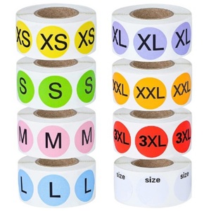 Dot Dán Màu Vòng Tròn Vòng Có Thể Tháo Rời Mã Màu Hàng Tồn Kho Nhãn Cuộn Nhãn Dán Nhãn Cho Văn Phòng - Product Image 3