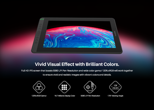 Monitores de Pantalla Táctil <span class=keywords><strong>Huion</strong></span> de 11.6, 13.3 y <span class=keywords><strong>15.6</strong></span> Pulgadas, Pantalla Portátil con Lápiz, Tableta Gráfica Digital para Dibujo - Product Image 5