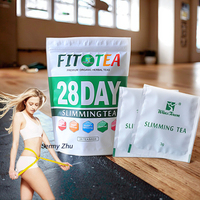 Sachets de thé amincissant aux herbes 28 jours, Mélange de soutien bien-être en 28 sachets OEM/ODM