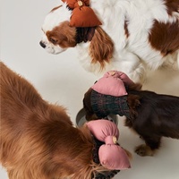 Couvre-tête long pour animaux de compagnie, anti-salissures et anti-poussière, pour chiens (Dachshund, Cocker Spaniel) lors de repas et promenades en extérieur