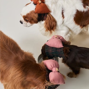 Couvre-tête long pour animaux de compagnie, anti-salissures et anti-poussière, pour chiens (Dachshund, Cocker Spaniel) lors de repas et promenades en extérieur - Product Image 4