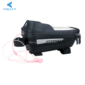 Sdoyrx — <span class=keywords><strong>sac</strong></span> d'emballage étanche <span class=keywords><strong>pour</strong></span> vélo, <span class=keywords><strong>sac</strong></span> de rangement des accessoires, porte-cadre de bicyclette, support de téléphone à l'avant, sacs de bicyclette - Product Image 4