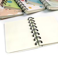 Agenda école à spirale personnalisé, mini carnet de notes mignon, papeterie kawaii avec logo personnalisé
