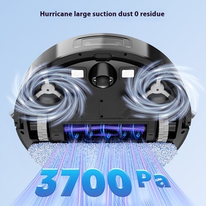 <span class=keywords><strong>Robot</strong></span> aspirador inteligente de alto rendimiento de 3500Pa 3 en 1 trapeador en seco y húmedo con <span class=keywords><strong>control</strong></span> de aplicación y navegación giroscópica - Product Image 2