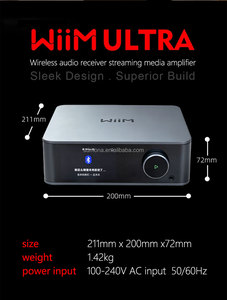 Lecteur audio numérique de streaming musical <span class=keywords><strong>WiiM</strong></span> Ultra (lecteur audiophile Hi-Fi) avec Wi-Fi, Bluetooth et décodage DSD (États-Unis) - Product Image 4