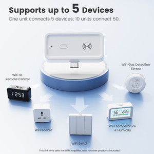 Répéteur WiFi Tuya, amplificateur de signal, extension de portée, plug-and-play, couverture 15-20M, sécurité optimisée, application Smart Life, Type-C 5V - Product Image 3
