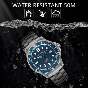 Montre mécanique automatique pour homme de 41 mm avec verre saphir lumineux, étanche, bracelet de 20 mm, logo personnalisé OEM, fabriquée en Chine - Product Image 6