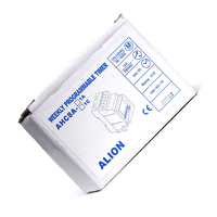 ALION AHC8A 50-60Hz 프로그래밍 가능한 전기 디지털 타이머 스위치 220V 250V AC 24 시간 세탁기 시간 스위치