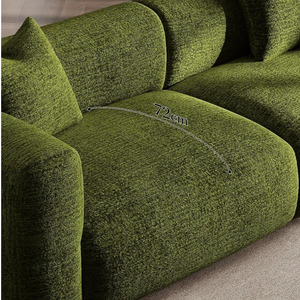 Meubles de haute qualité pour salon, <span class=keywords><strong>canapé</strong></span> en <span class=keywords><strong>tissu</strong></span> moderne et <span class=keywords><strong>confortable</strong></span>, <span class=keywords><strong>canapé</strong></span> deux places - Product Image 4