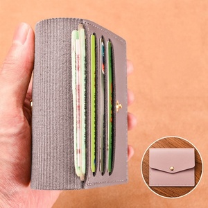 Customized Mini Wallet VIP Bank Card <b>Holder</b> PU Leather Credit Card <b>Holder</b> <b>ID</b> Business Bus Card <b>Holder</b> - Product Image 3