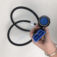 Originale OBDII 16 PIN cavo diagnostico camion escavatore costruzione 88894001 Vocom 88890300 Vocom2 88890400 OBD2 cavo di collegamento
