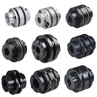 Accouplement à disque rigide à diaphragme unique en alliage d'aluminium GS non standard, fixation par serrage, OEM HongTian