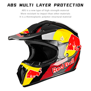 Casco de Motocross para Descenso, Material ABS, Protección para la Cabeza, Seguridad en Carretera, Precio de Fábrica LV222, Material ABS y Li - Product Image 2