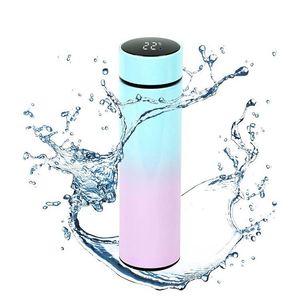 Taza <span class=keywords><strong>de</strong></span> agua con pantalla <span class=keywords><strong>de</strong></span> temperatura LED inteligente <span class=keywords><strong>de</strong></span> acero inoxidable 304 personalizable, taza <span class=keywords><strong>de</strong></span> aislamiento al vacío - Product Image 2