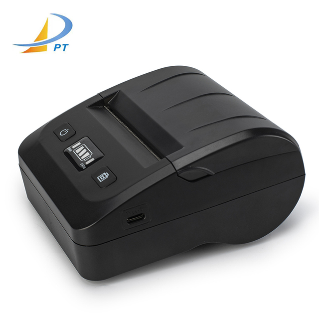 Mini Thermal Receipt Printer 80mm Max Paper Size for (Android/iOS) 2600mAh Li-ion Battery POS Compatible BT-802 in Stock