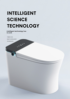 PLMR M929 Salle de bain intelligente, toilettes intelligentes, toilettes intelligentes à chauffage automatique conformes aux normes CE/cUPC/UKCA
