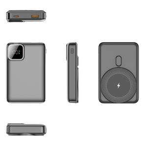 Banque d'alimentation à charge sans fil fabriquée en usine banque d'alimentation magnétique avec logo personnalisable 10000mah - Product Image 1