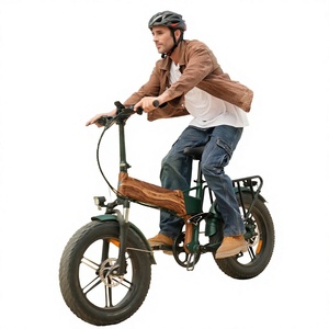 Bicicleta Eléctrica Urbana Plegable de Alta Gama con Neumáticos Anchos, Suspensión, 7 Velocidades, Motor sin Escobillas de 750W, Batería de 15AH, Aleación de Aluminio, Todoterreno - Product Image 2