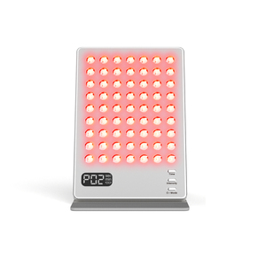 Panneau de luminothérapie rouge portable, appareil de luminothérapie infrarouge pour le soin de <span class=keywords><strong>la</strong></span> peau du visage et du corps, avec minuterie et lunettes de protection - Product Image 5