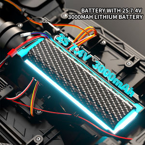 Coche Teledirigido Todoterreno RC Rock Crawler RTR 2.4G, Escala 1:10, Totalmente Proporcional, HB R1011~R1016, Control Remoto 4WD, Alcance de 100M, Interior/Exterior - Product Image 6