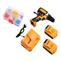 Perceuse à percussion sans fil de haute qualité 3600 tr/min 48V Mini perceuse électrique à main avec source de batterie OEM personnalisable