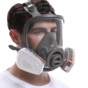 Nhà Máy Giá Giao Hàng Nhanh Chất Lượng Cao 6800 DIN Đầy Đủ Mặt Nạ Với 40Mm Phổ Giao Diện Sơn Phun Mặt Nạ - Product Image 3