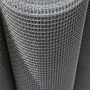 Heavy Duty Crimped Wire Mesh/Stainless Steel Framed Crimped Wire Mesh/Crimped Metal Decorating Wire Mesh