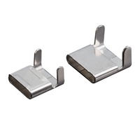 De Banda De Acero Inoxidable Hebilla Wing Seals Clip Hebilla para bandas de acero inoxidable Hebilla de correa de bandas