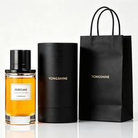 Botella de Perfume de Vidrio Personalizada al por Mayor, 50ml 100ml, Diseño Cilíndrico con Tapa Magnética, Fábrica de Envases de Fragancias