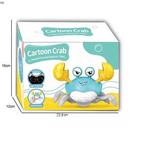 Sensor de control de voz Proyección de arrastre Juguetes para caminar de animales Cangrejo fugitivo eléctrico - Product Image 5