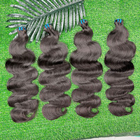 Lots de Cheveux Humains Bruts Vierge Non Traités en Gros, Grade 12A, Ondulés, Cuticules Alignées, Extensions de Cheveux Brésiliens – Fournisseur